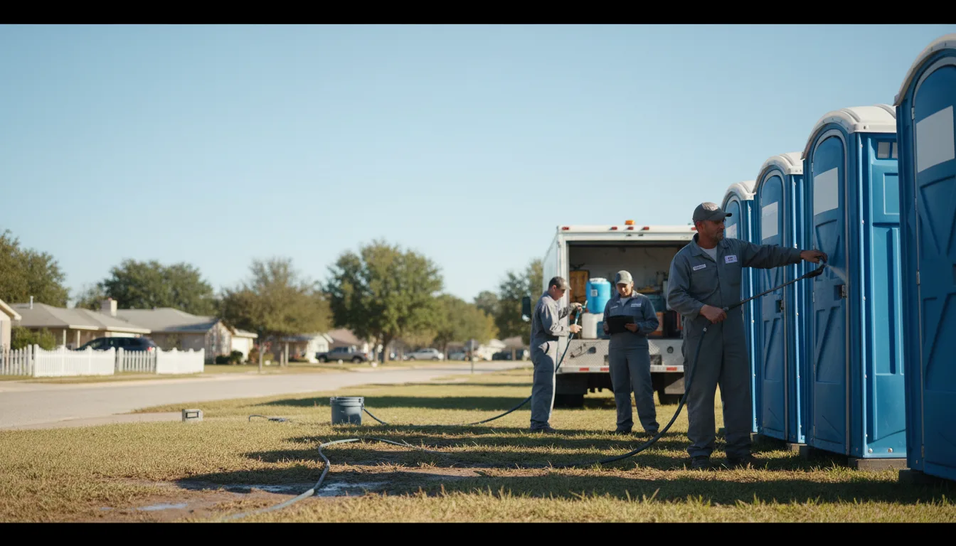 Long-Term Portable Toilet Rental in Fraser, MI near me